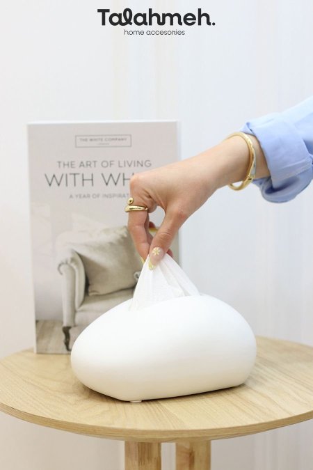 بكيت محارم ابيض سادة